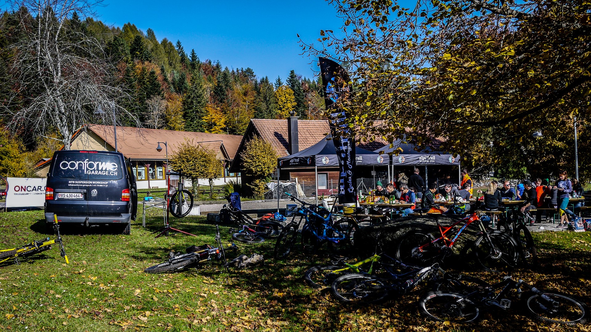 Bike, Beer et Barbecue à Montricher, journée de clôture de la saison 2016