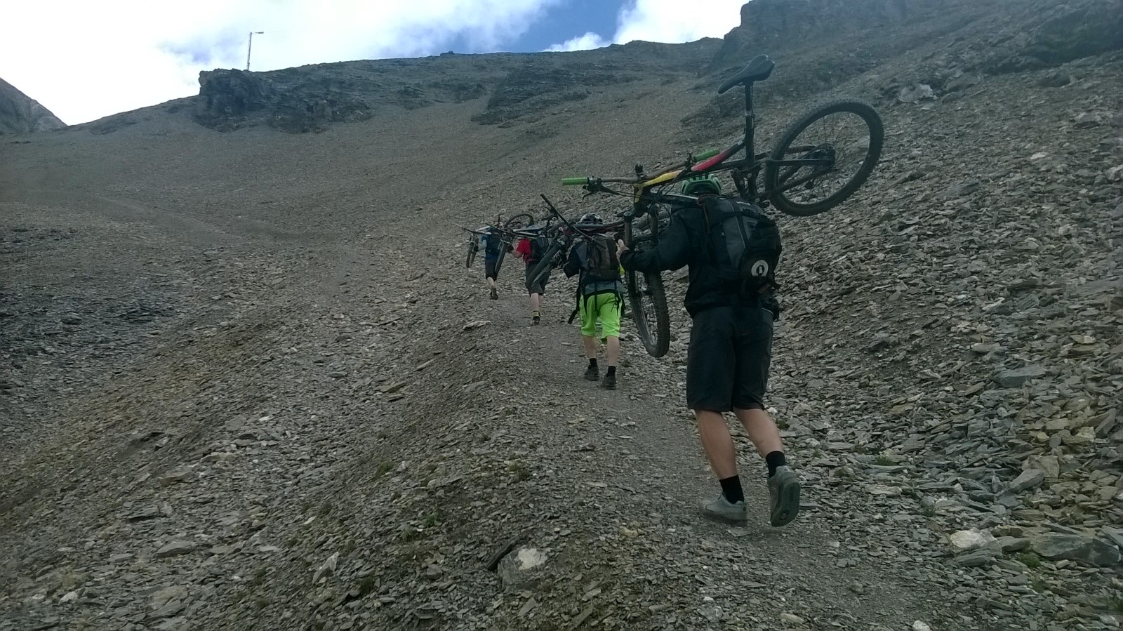 Sortie bikingspots du 23 Aout à la Plaine Morte