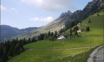 Col du Soladier depuis le col de Jaman