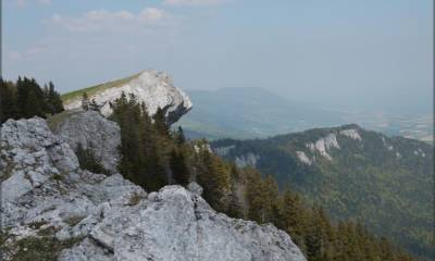 Les Aiguilles, depuis le point 1522