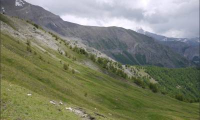 Le vallon de Prenier, ne pas s´y aventurer pour l´instant...