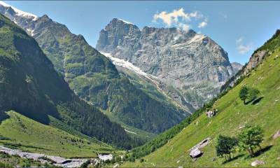 La région du Surenenpass baigne dans un environnement alpin