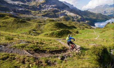 Descente sur le Engstlensee